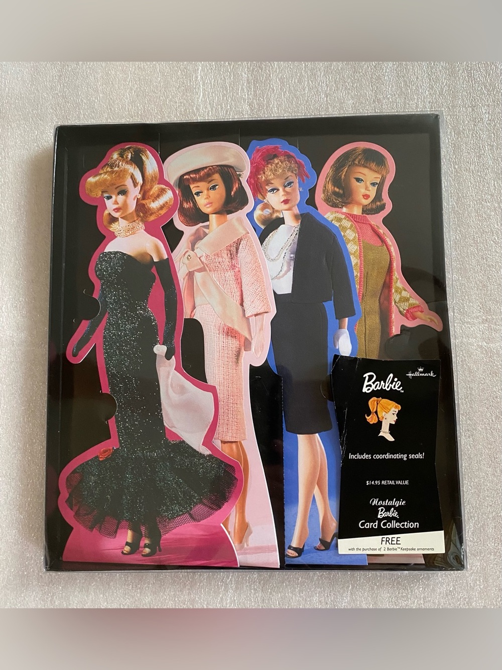 Hallmark Nostalgic Barbie Card Collection 4
Blank Folded Cards Envelopes Seals